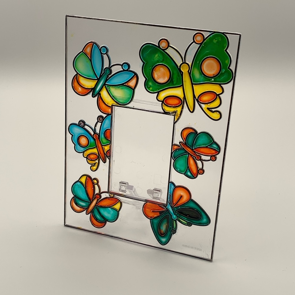 Colorful Butterfly Picture Frame